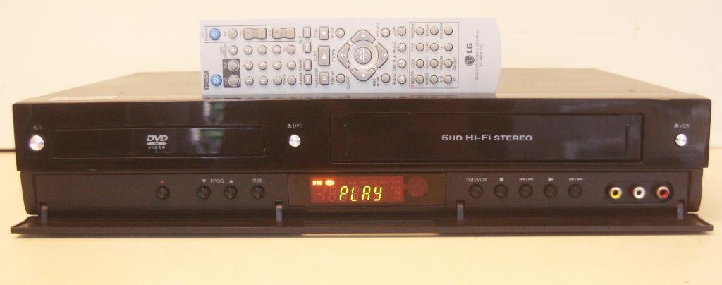 LG Videorecorder & DVD In Eén Toestel / 6 Head, Audio, Tv en Foto, Videospelers, Ophalen of Verzenden, Zo goed als nieuw