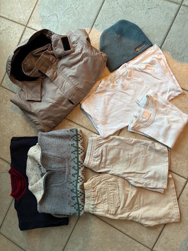 lot 10 vêtements garçon - T. 4/5 ans - utilisés, Garçon, Enlèvement ou Envoi, Autres types, Utilisé