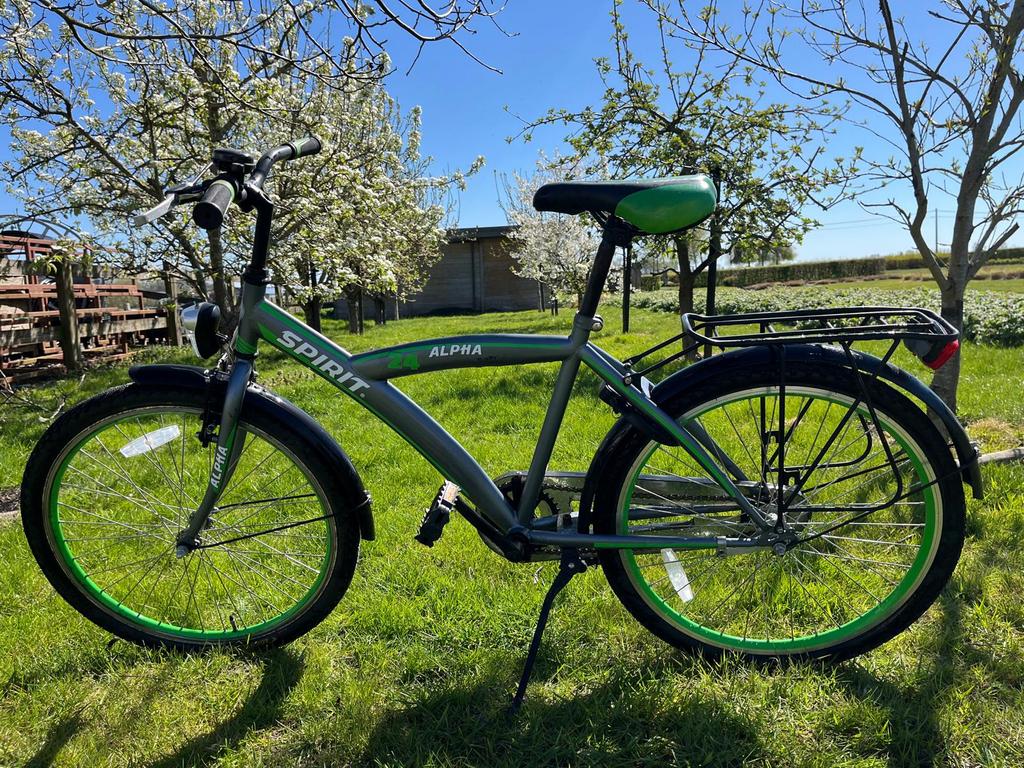 Sportieve Spirit Alpha 24 inch Jongensfiets, 7 tot 12 jaar, Fietsen en Brommers, Ophalen, Zo goed als nieuw