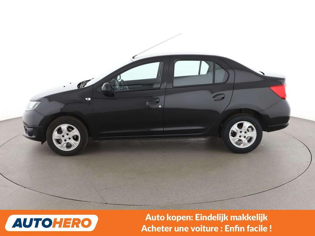 Dacia Logan 0.9 TCe Ambiance (bj 2016), Auto's, Dacia, Voorwielaandrijving, Stof, Gebruikt, Zwart