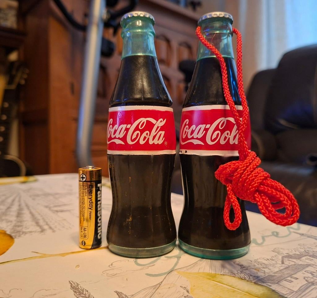 Bouteille de collection en verre Coca-Cola miniature, souven, Collections, Enlèvement