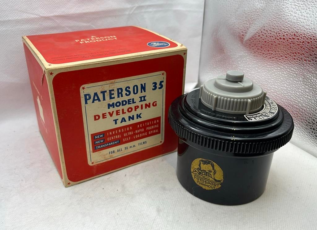Paterson 35 Model 2 filmontwikkeltank, Ophalen of Verzenden, Gebruikt