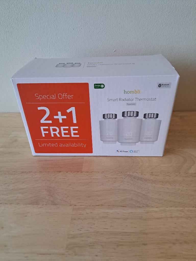Hombli smart radiator thermostat uitbreidingskit, Ophalen, Zo goed als nieuw
