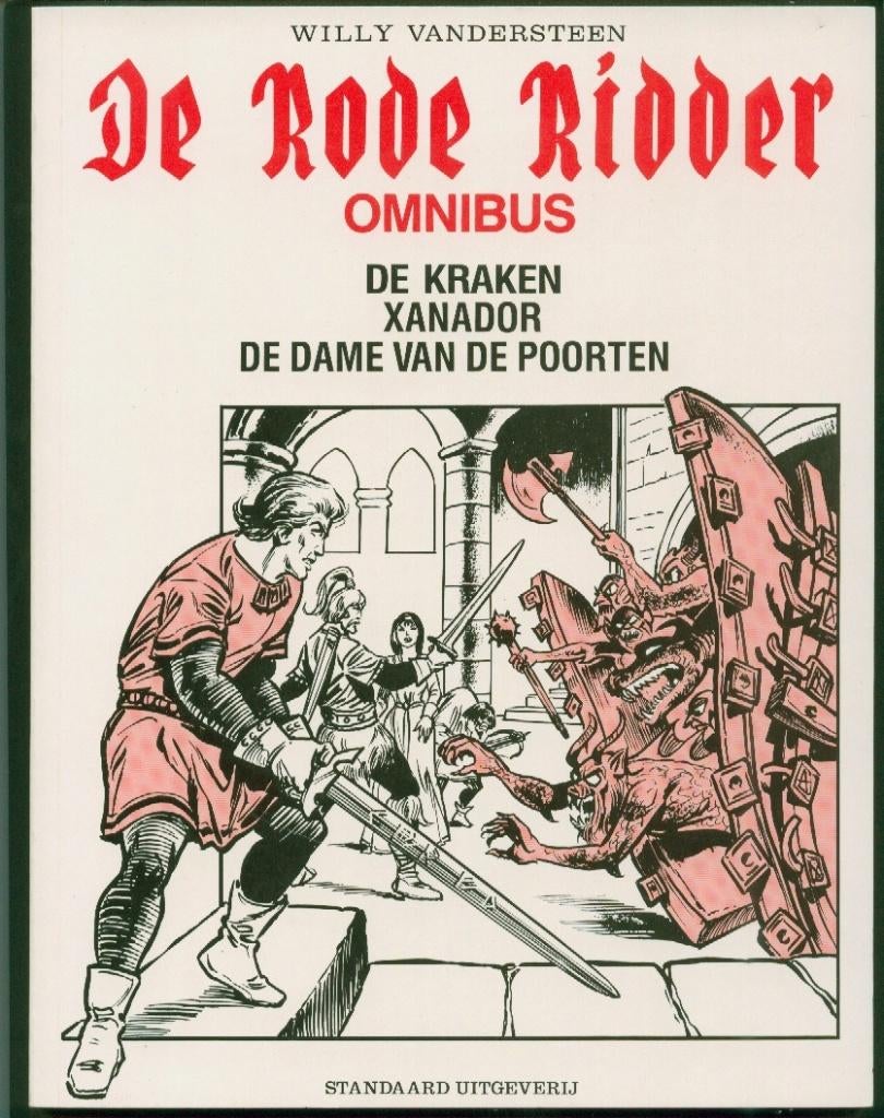De rode ridder omnibus (witte), Boeken, Stripverhalen, Ophalen of Verzenden, Nieuw, Karel Biddeloo