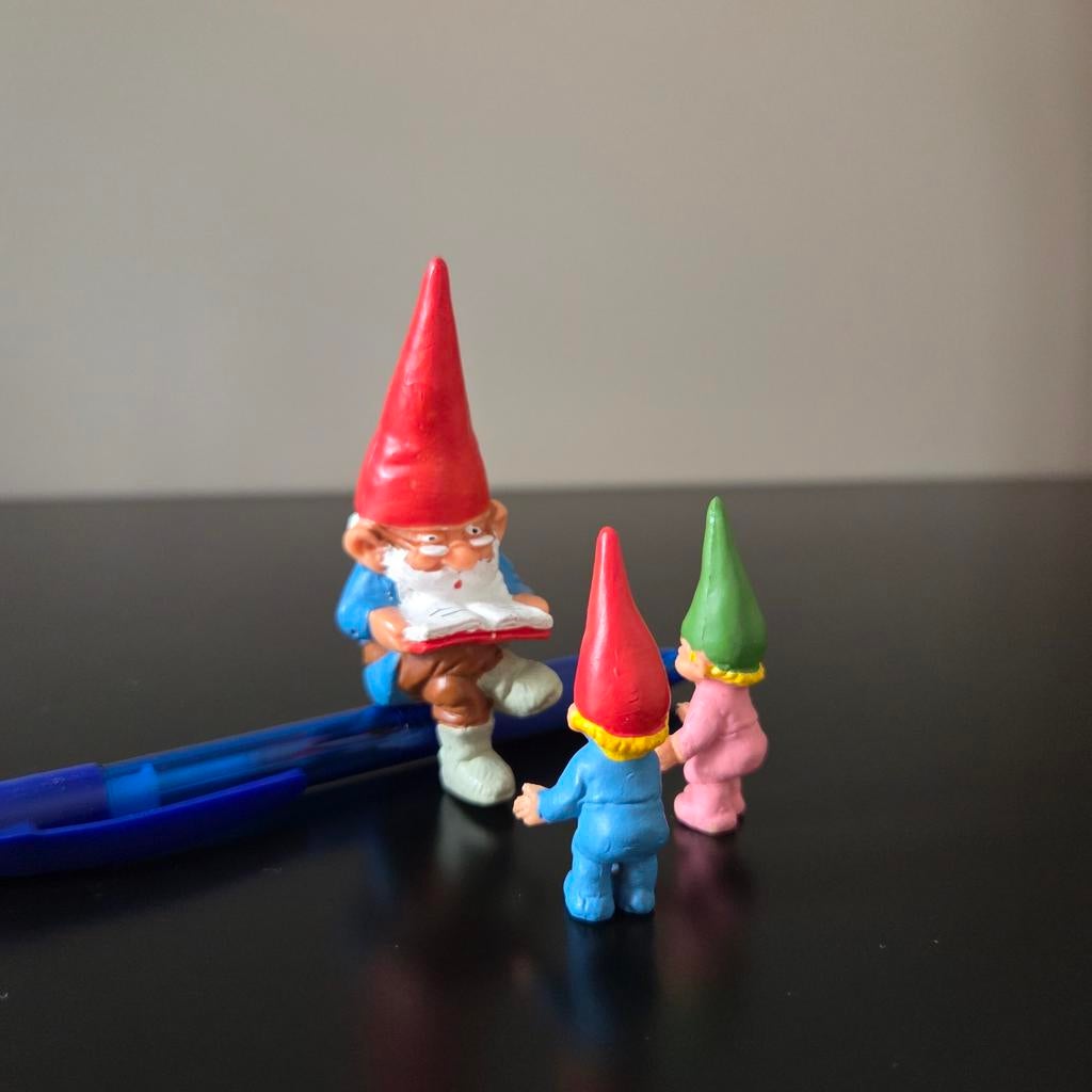 Zeldzaam: David de kabouter leest voor met de kinderen, Verzamelen, Poppetjes en Figuurtjes, Verzenden