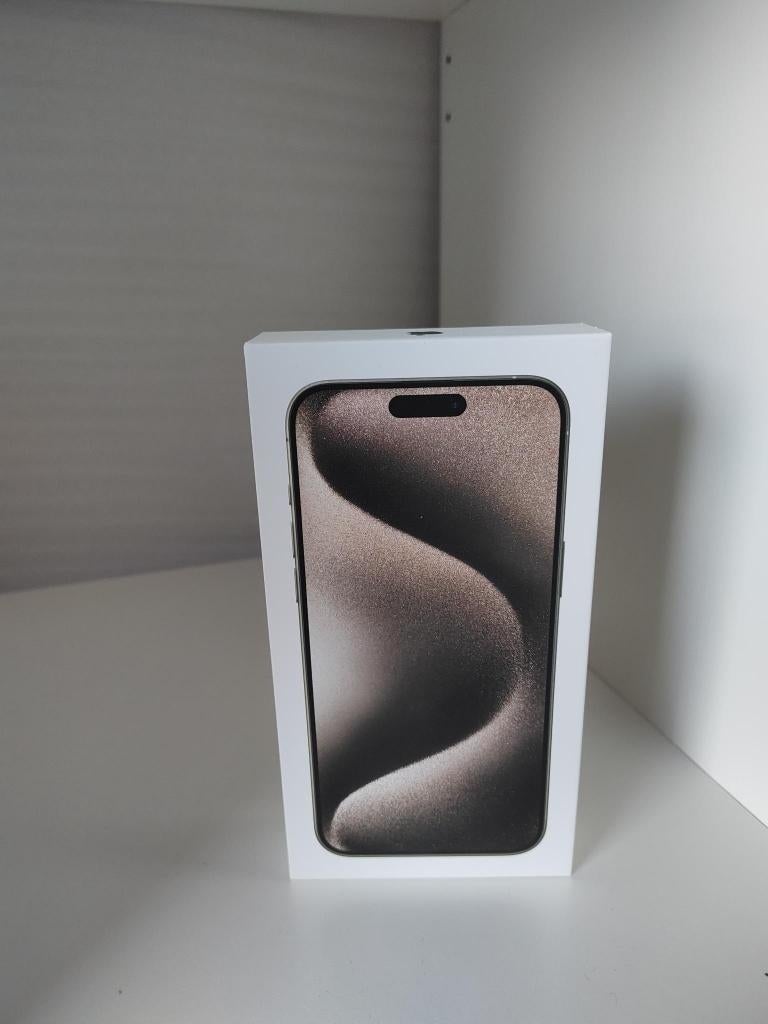 Apple iPhone 15 Pro Max 5G Titane Naturel 256 Go, Télécoms, Téléphonie mobile | Apple iPhone, 256 GB, Gris, IPhone 15 Pro Max
