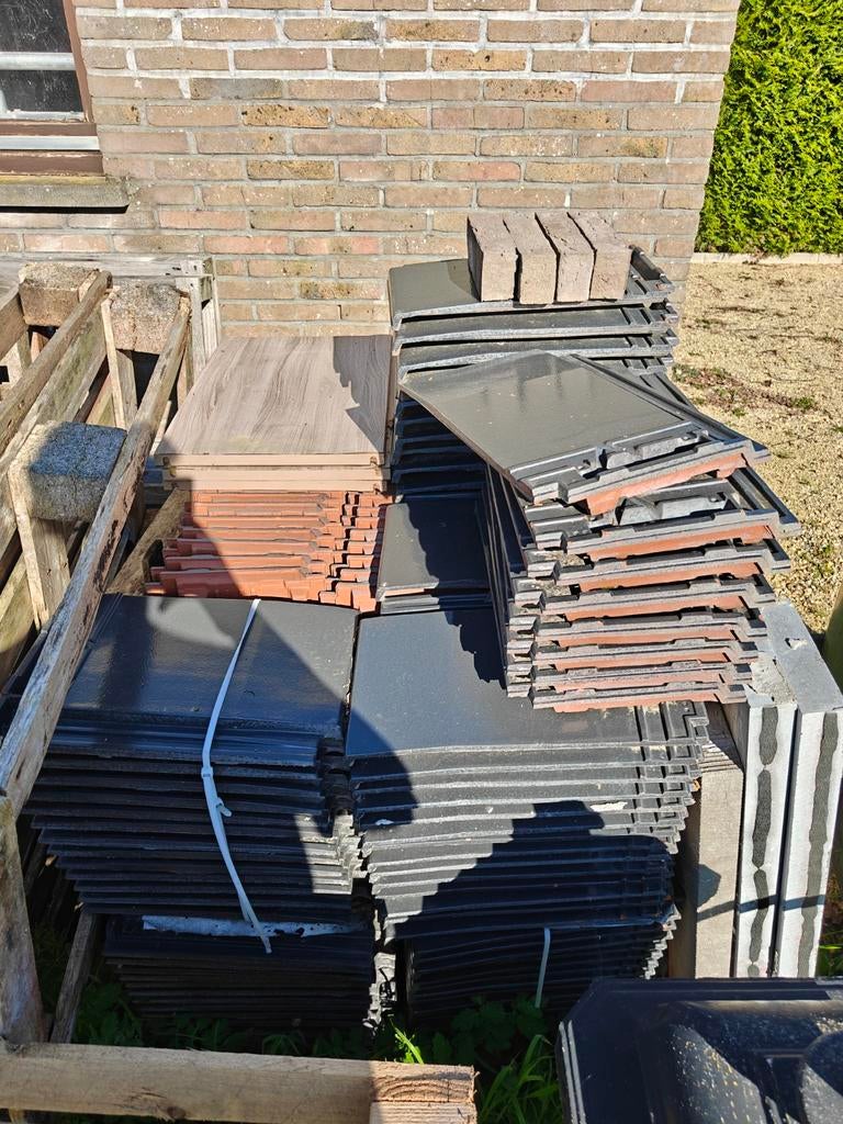 Koramic dakpannen, Enlèvement, Tuiles