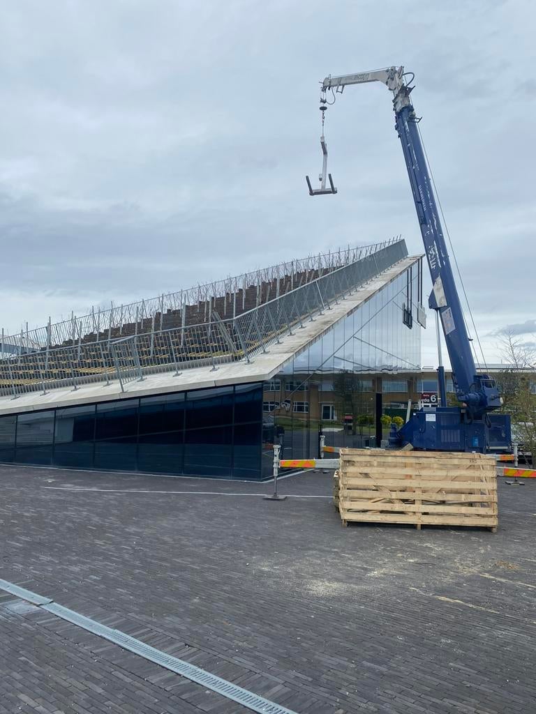 Böcker alu kraan 27/1200 te koop met onderhoud, Ophalen, Kraan