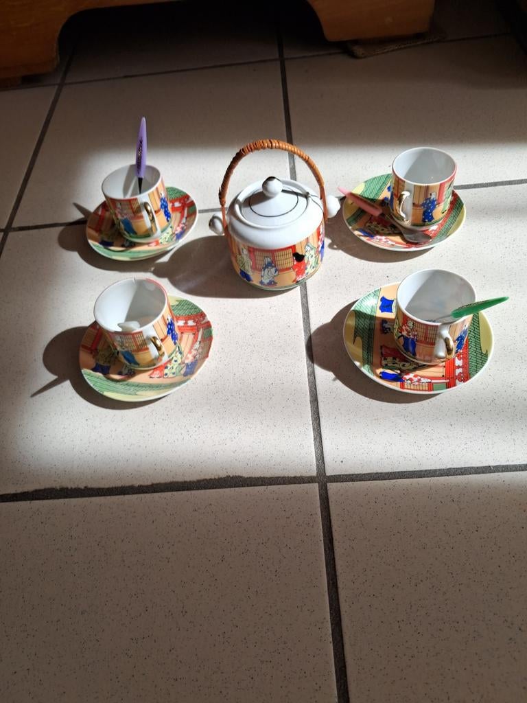 Service a thé ou café chinois, Enlèvement ou Envoi