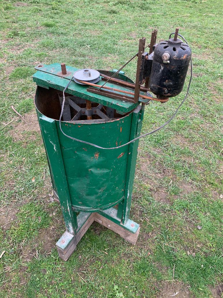 Extracteur de miel, Enlèvement, Utilisé