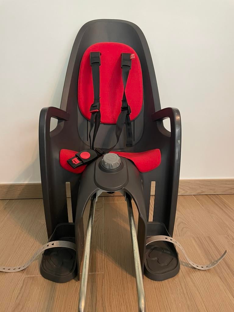 Hamax fietsstoel, Ophalen, Zo goed als nieuw, Achterzitje, Voetsteuntjes