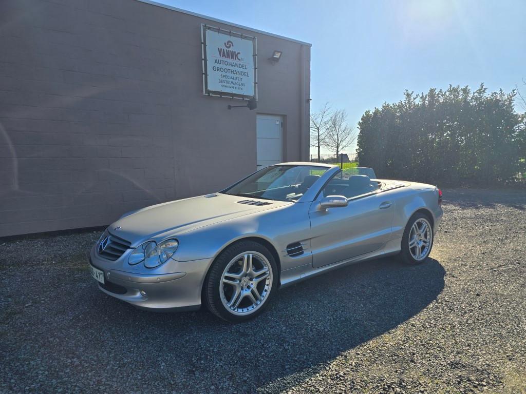 Sl 350 , 123.750 km , TOPwagen !!, Autos, Cuir, Argent ou Gris, Achat, Entreprise