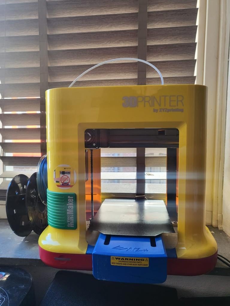 3D printer xyz, incl diverse filament, Computers en Software, 3D Printers, Ophalen of Verzenden, Zo goed als nieuw, Da Vinci- xyz