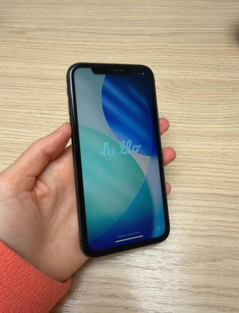 Iphone 11 64GB, Telecommunicatie, Mobiele telefoons | Apple iPhone, Ophalen, Gebruikt, Zwart, IPhone 11
