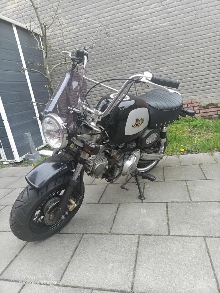Skyteam monkey 110cc, A1 motorplaat