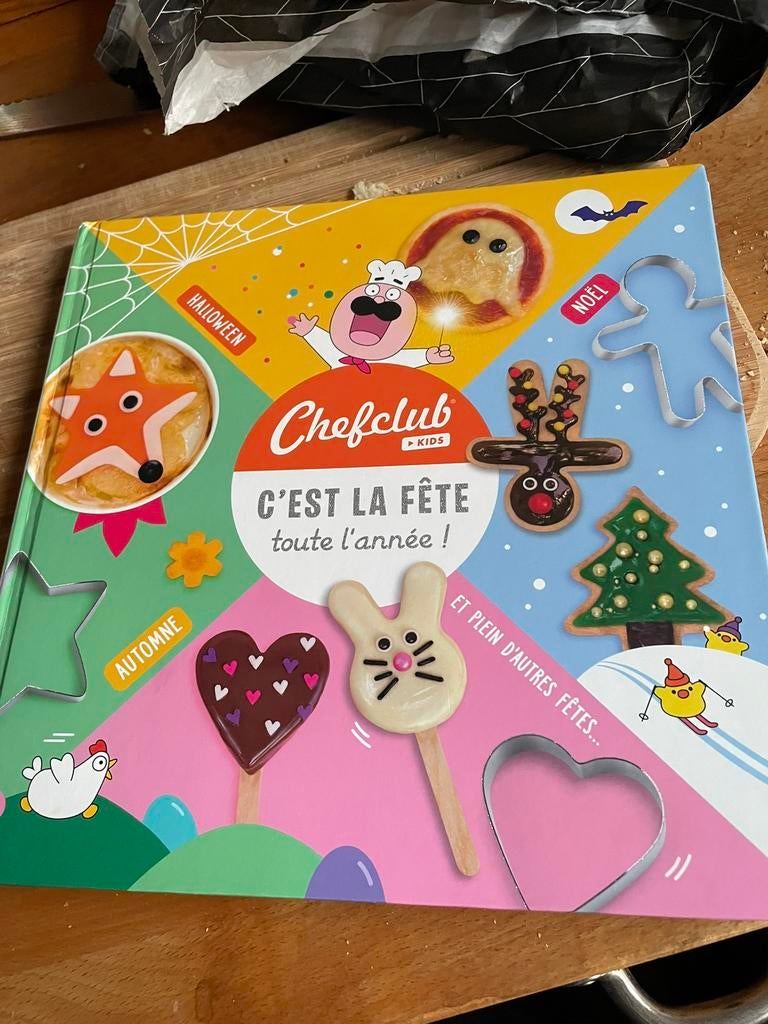 Lot Livre cuisine chef club et accessoires, Enlèvement, Comme neuf