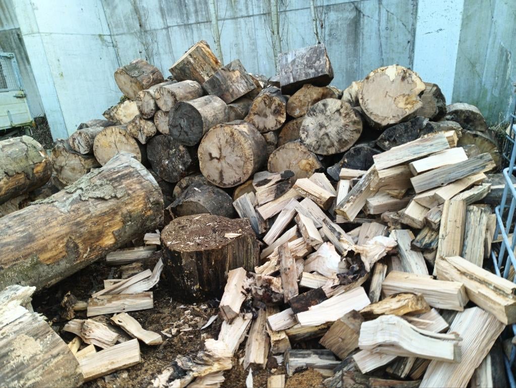 Brandhout Eik Beuk gekliefd, Tuin en Terras, Brandhout, Ophalen of Verzenden