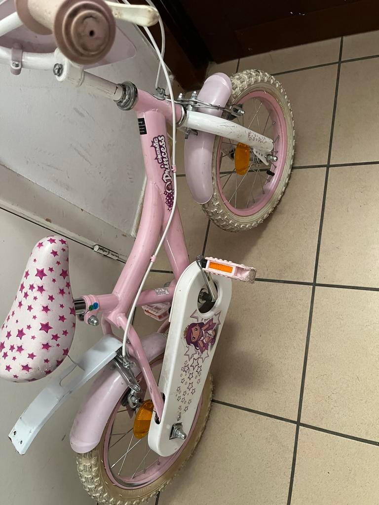 Meisjesfiets 14 inch, Fietsen en Brommers, Fietsen | Meisjes, Ophalen, Zo goed als nieuw