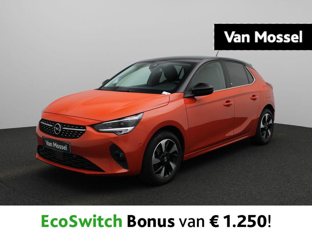 Opel Corsa-e Elegance 50 kWh CAMERA + SENSOR VOOR+ACHTER | W, Auto's, Stof, Overige kleuren, 136 pk, 5 zetels