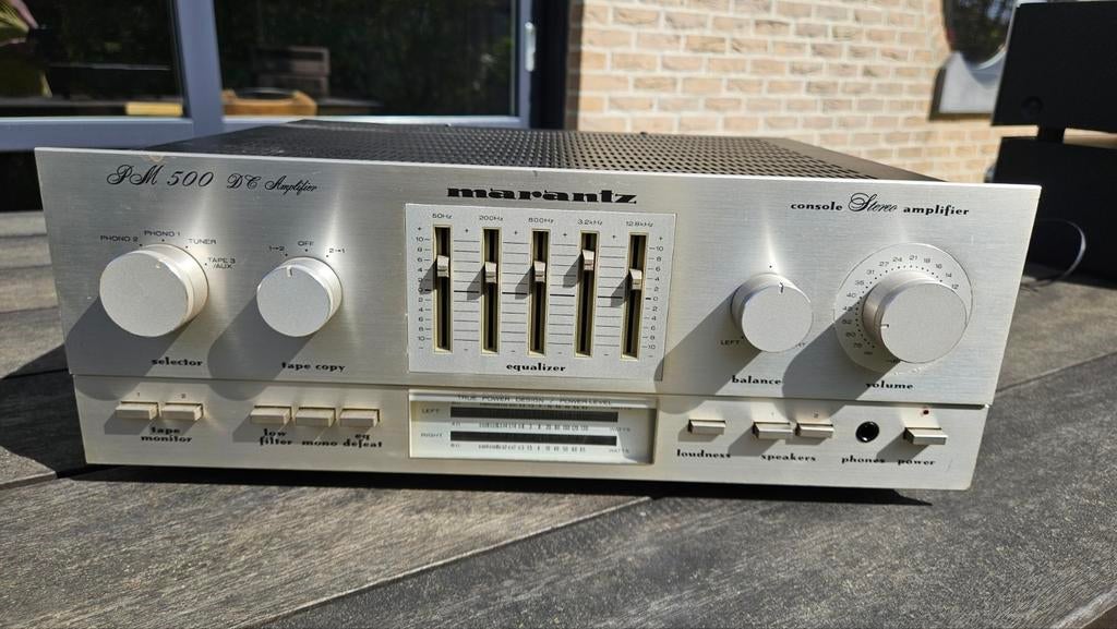 AMPLI MARANTZ PM 500, Audio, Tv en Foto, Versterkers en Ontvangers, Ophalen, Marantz