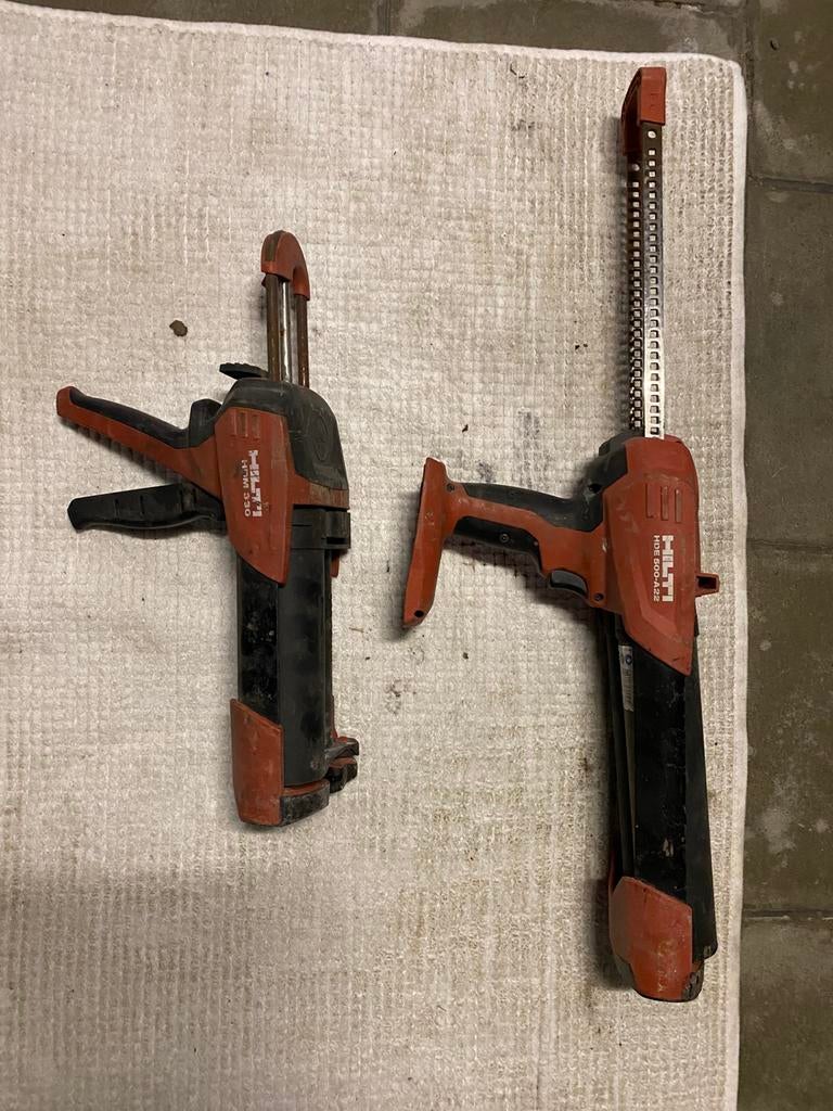 HILTI chemisch kitpistool, Doe-het-zelf en Bouw, Ophalen, Gebruikt