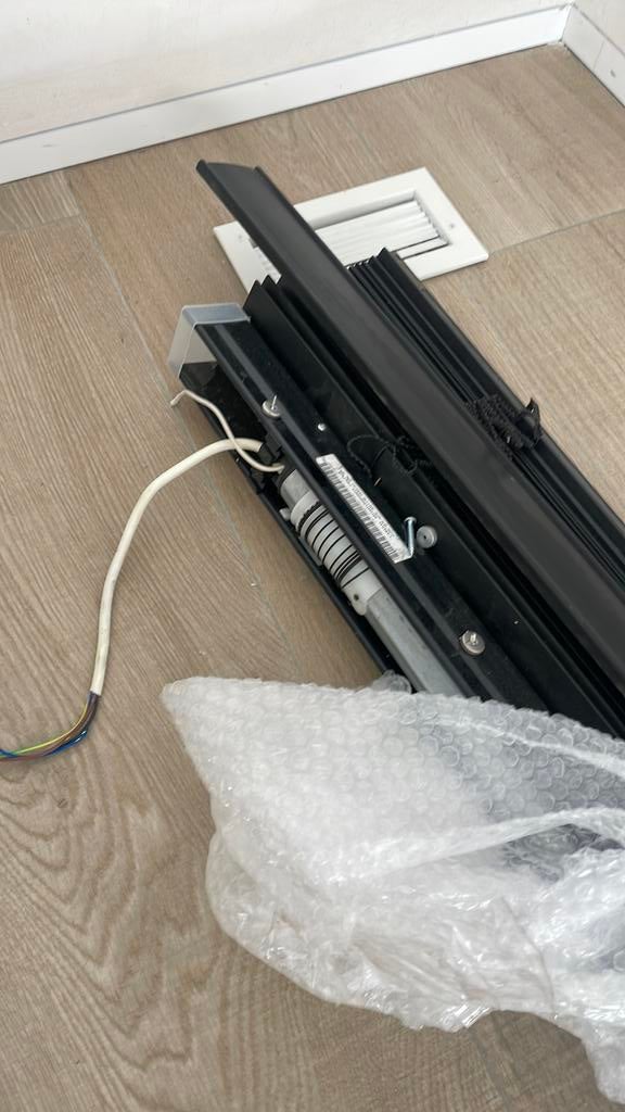 lamellen zwart/ bruin, Huis en Inrichting, Stoffering | Gordijnen en Lamellen, Ophalen, Bruin