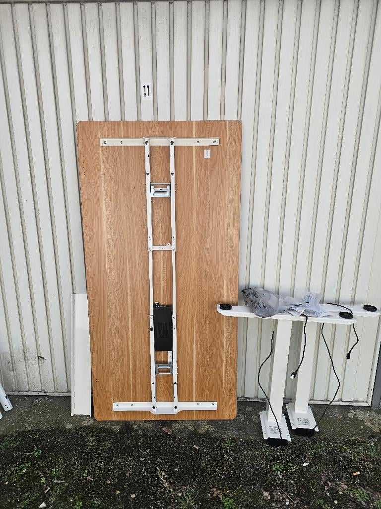 Bureau électrique 160x80cm  Qualité supérieure, Maison & Meubles, Bureaux, Autres marques, Bureau assis-debout, Comme neuf, Enlèvement