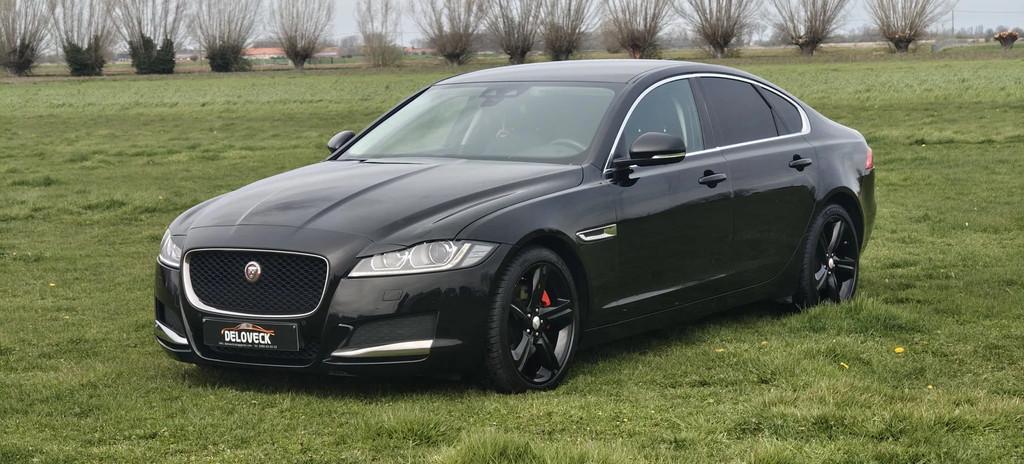 Jaguar XF Sport (bj 2017, automaat), Auto's, Jaguar, Bedrijf, Te koop, XF, ABS, Achteruitrijcamera, Airbags, Airconditioning, Bluetooth