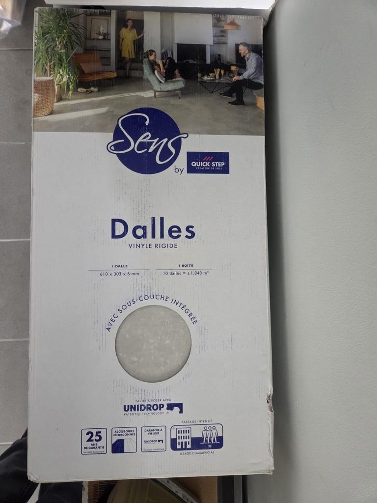 Vınyl tegels van quick step Nieuw., Ophalen of Verzenden