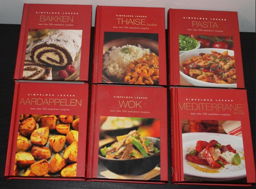 18 DELEN uit de serie SIMPELWEG LEKKER, Boeken, Ophalen of Verzenden, Nieuw
