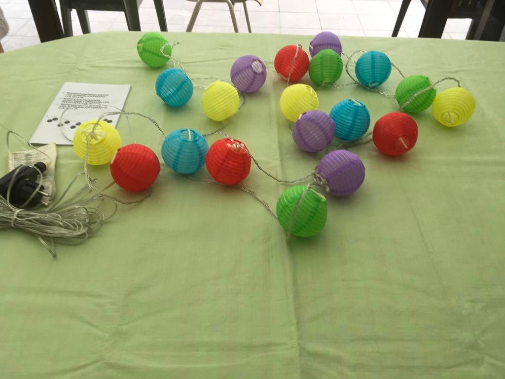 Lichtsnoer voor buiten, Ophalen, Zo goed als nieuw, Netvoeding, Led