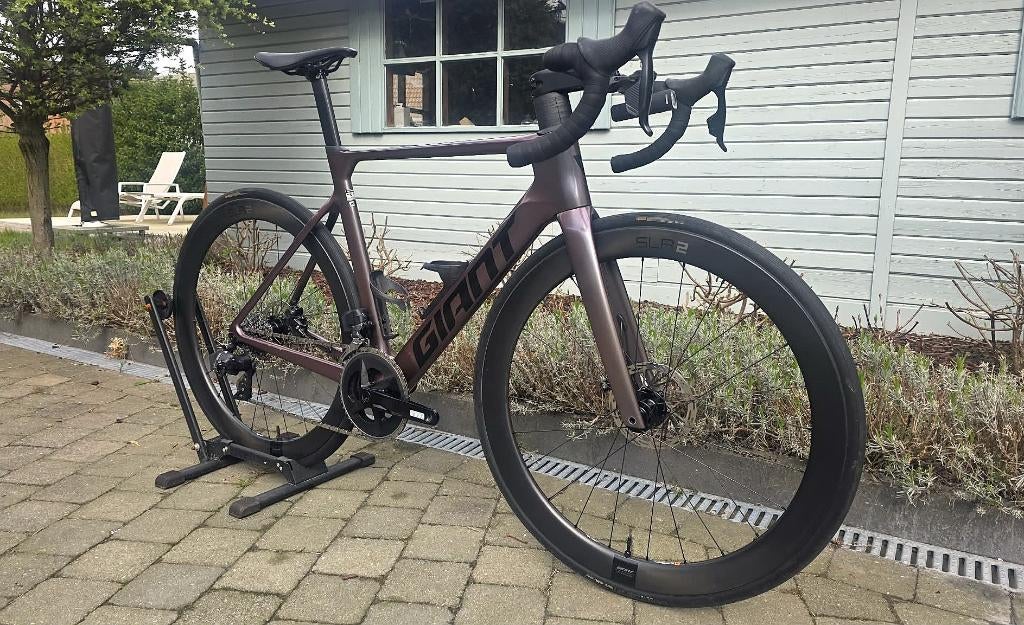 Giant Propel Adv. Pro 1 Rival AXS 12sp+Roues en carbone, Vélos & Vélomoteurs, Gevl, Gevl, Enlèvement, Carbone