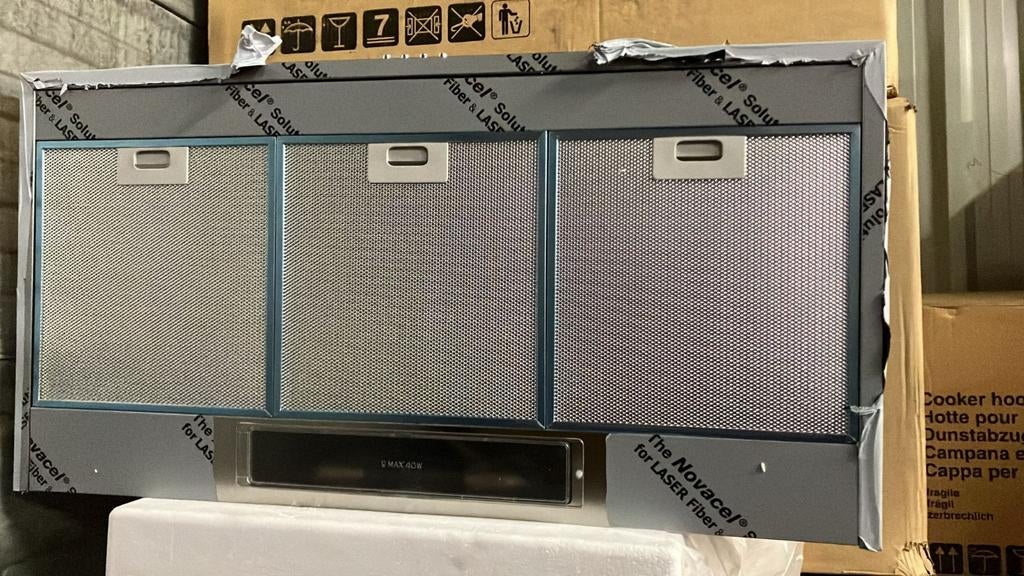 Nieuwe afzuigkapsets, Elektronische apparatuur, Afzuigkappen, Nieuw, Vrijstaand, Eilandschouwkap, Motor, Ophalen of Verzenden