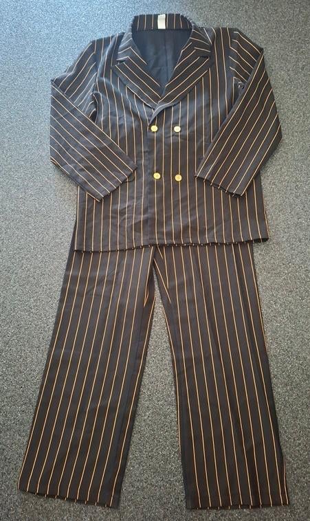 2 maatpakken gangster/Maffia (Large), Ophalen of Verzenden, Zo goed als nieuw, Maat 52/54 (L), Kleding