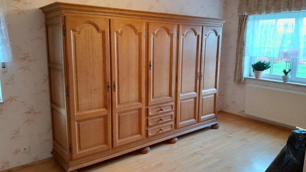 A vendre, chambre à coucher en chaine massif, Enlèvement, Utilisé, Deux personnes