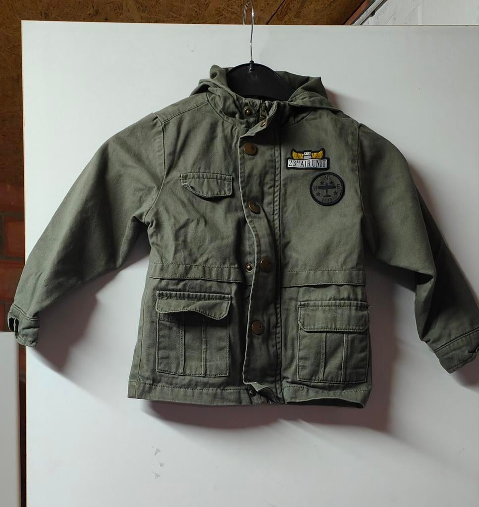 Veste légère kaki pour garçon, taille 98-104, Enlèvement, Garçon