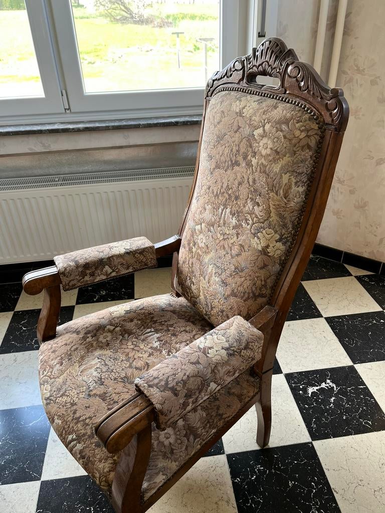 Verstelbare zetel., Antiek en Kunst, Ophalen