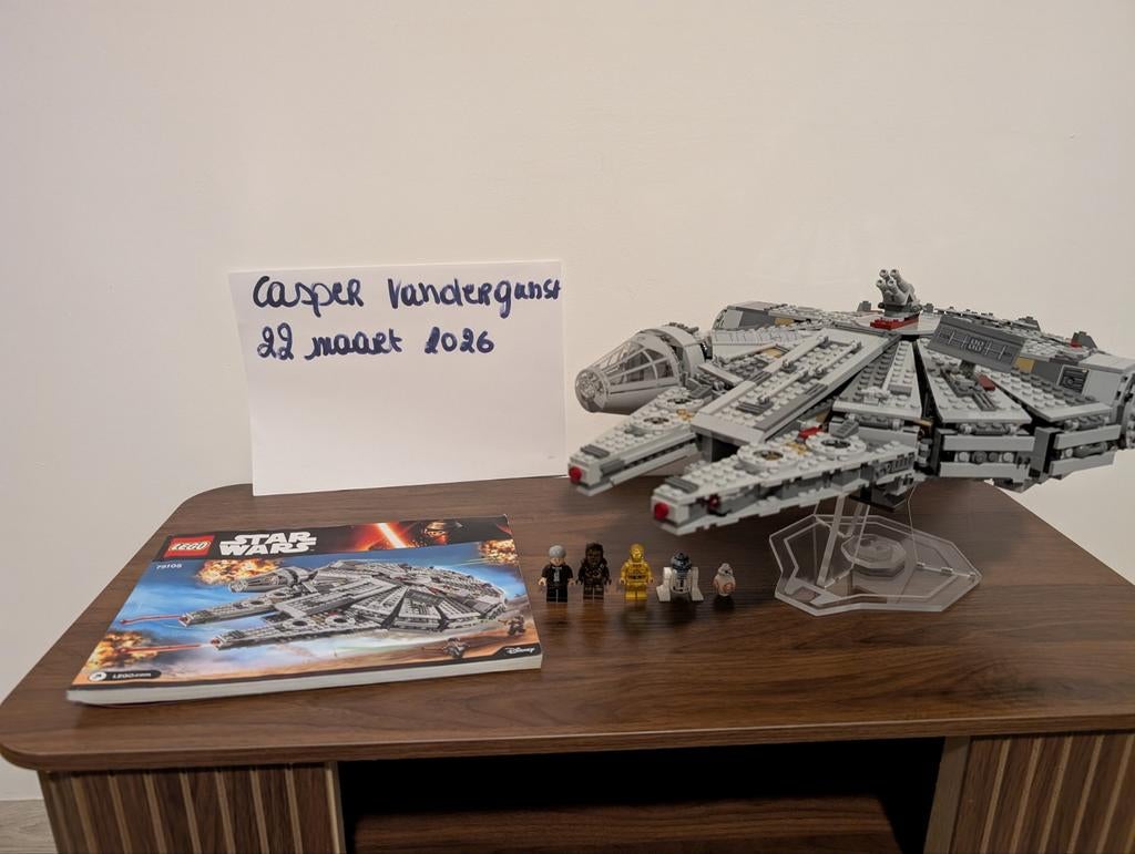 Lego Star Wars Millenium Falcon, Ophalen