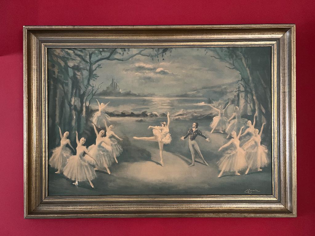 Schilderij - Het Zwanenmeer, Ophalen