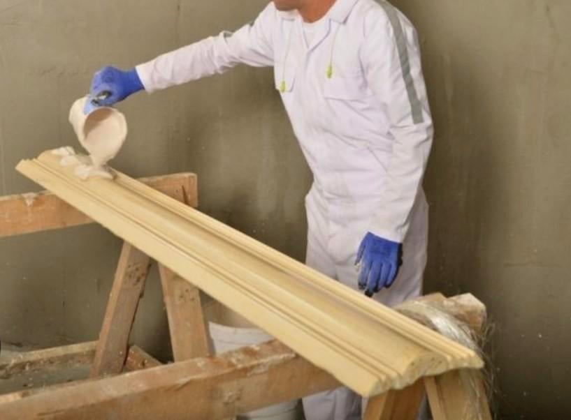 Sierlijst gietbakje(zelf gieten)Kartonpiyer, Doe-het-zelf en Bouw, Hout en Planken, Ophalen