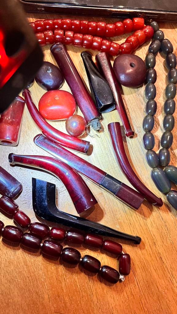 Objet collier bakelite cherry, Enlèvement ou Envoi