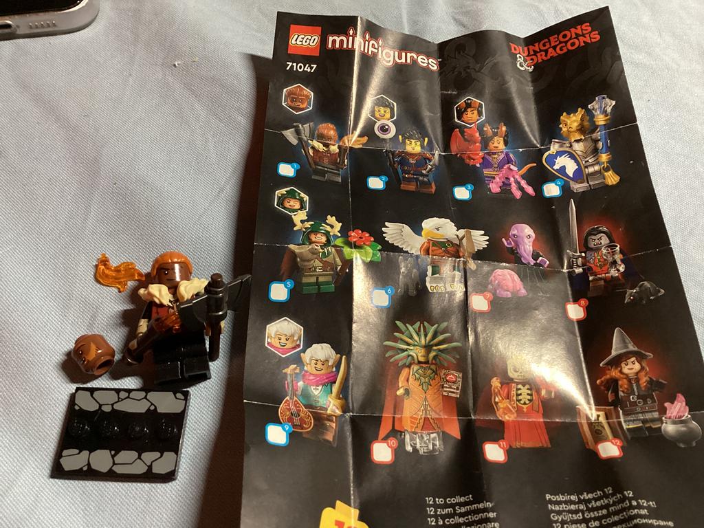 Lego mini figuurtje 71047, Ophalen of Verzenden, Zo goed als nieuw, Lego