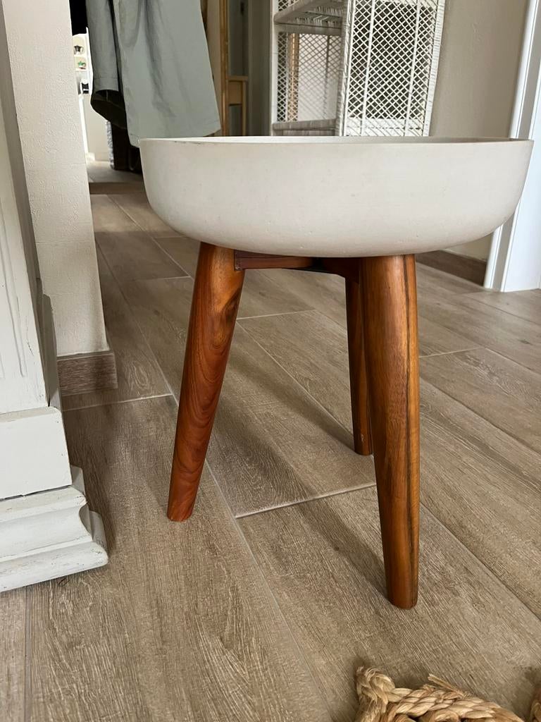 Zwaar stevig Planten tafeltje, Ophalen, Zo goed als nieuw