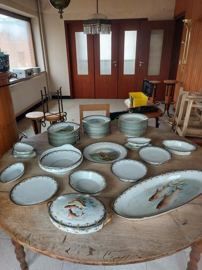 Service limoges( 48 pieces), Antiquités & Art, Enlèvement