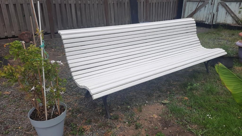 Canapé de la gare de France vers 1900-1930, Jardin & Terrasse, Bancs de jardin, Enlèvement, Comme neuf