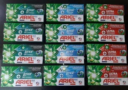 Ariel pods 26 doses - 4 sortes, Maison & Meubles, Produits de nettoyage, Enlèvement ou Envoi, Produit de nettoyage