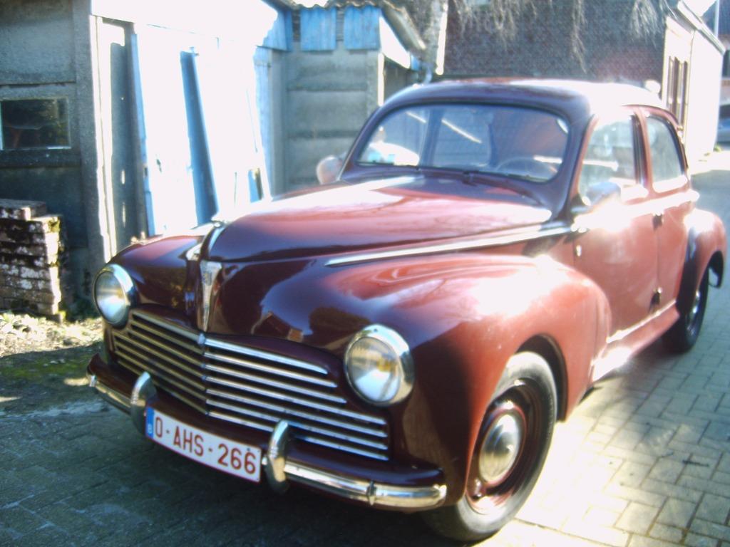 Peugeot 203 A Bouwjaar 1950, Auto's, Oldtimers, 4 deurs, Stof, Beige, Overige kleuren