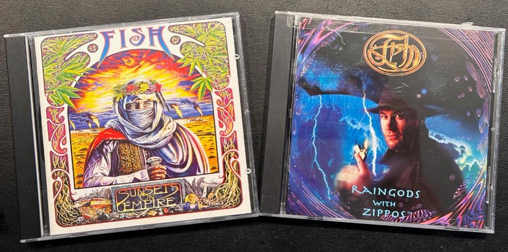 FISH - Sunsets on empire & Raindgods with zippos ( 2CDs ), Cd's en Dvd's, Cd's | Rock, Zo goed als nieuw, Progressive, Verzenden