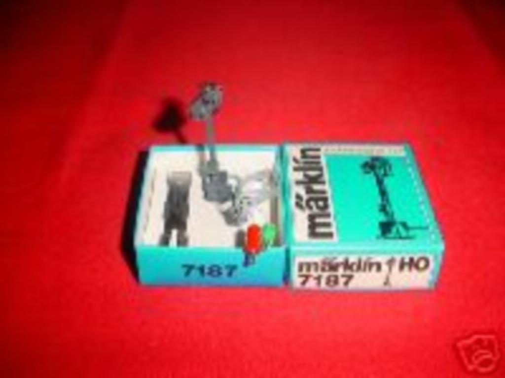 7187 MARKLIN HO- 1 X VOORSEIN/SIGNAL AVANCE MAERKLIN, Marklin, Overige typen, Ophalen of Verzenden, Zo goed als nieuw