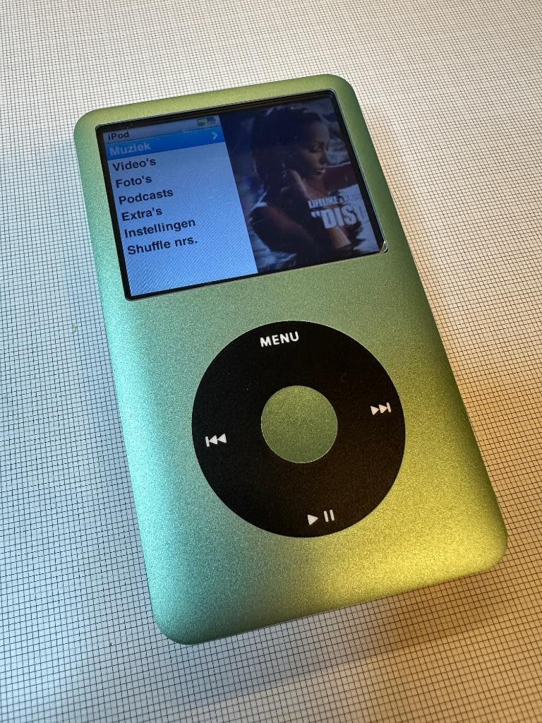 iPod classic 6.5G 120GB - U2 customized, Audio, Tv en Foto, Mp3-spelers | Apple iPod, 40 GB en meer, Refurbished, Ophalen of Verzenden